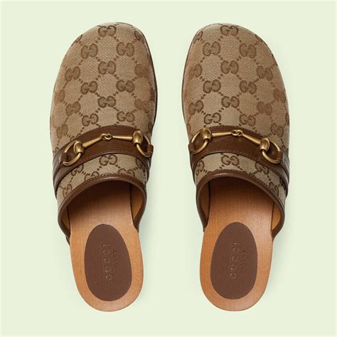 sabot gucci oro|Sabot GUCCI pour Femme .